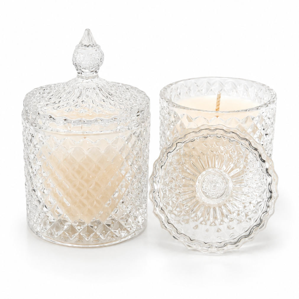 Diamond jar Candle